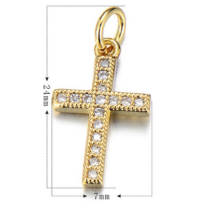 Pipitree cupru zirconiu cubic mini brelocuri bricolaj se potrivesc brățară colier luna stea inimă fluture farmece accesorii bijuterii