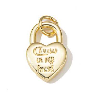 Pipitree cupru zirconiu cubic mini brelocuri bricolaj se potrivesc brățară colier luna stea inimă fluture farmece accesorii bijuterii