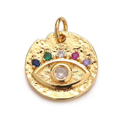 Pipitree cupru zirconiu cubic mini brelocuri bricolaj se potrivesc brățară colier luna stea inimă fluture farmece accesorii bijuterii