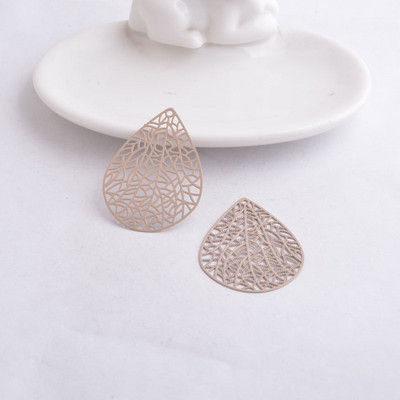 30 komada AB2617 30 mm*41 mm privjesci u obliku kapi vode, privjesci u obliku stabljike lista Uradi sam naušnice