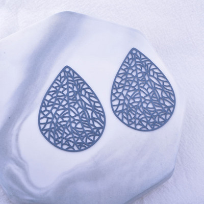 30 komada AB2617 30 mm*41 mm privjesci u obliku kapi vode, privjesci u obliku stabljike lista Uradi sam naušnice