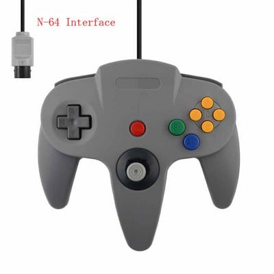 N64 χειριστήριο Joystick Gamepad Long Wired για Nintendo 64 Παιχνίδια κονσόλας για Nintendo Gamepad Κονσόλα Joystick Dualshock Control