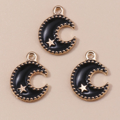 10 τμχ 18*21 χιλιοστά σμάλτο Kung Fu Tai Chi Charms Κρεμαστά για κολιέ Σκουλαρίκια DIY Making Yin Yang Charms Handmade Jewelry Findings