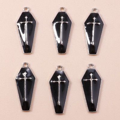 10 τμχ 18*21 χιλιοστά σμάλτο Kung Fu Tai Chi Charms Κρεμαστά για κολιέ Σκουλαρίκια DIY Making Yin Yang Charms Handmade Jewelry Findings