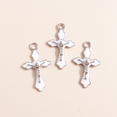 10 τμχ 18*21 χιλιοστά σμάλτο Kung Fu Tai Chi Charms Κρεμαστά για κολιέ Σκουλαρίκια DIY Making Yin Yang Charms Handmade Jewelry Findings