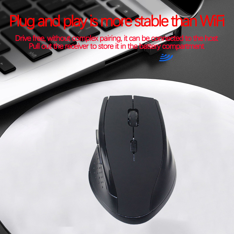 Vezeték nélküli egér 7300G vezeték nélküli egér optikai játékra irodai egér Laptop vezeték nélküli