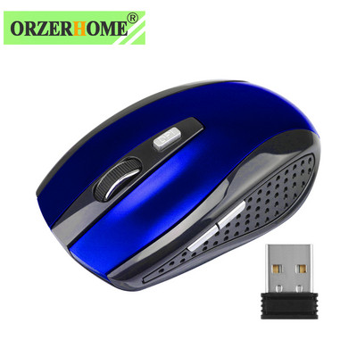 Mouse fără fir ORZERHOME 2.4GHz reglabil DPI Gaming 6 butoane Mouse optice cu receptor USB pentru computer accesorii PC