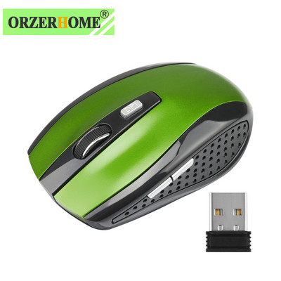 Mouse fără fir ORZERHOME 2.4GHz reglabil DPI Gaming 6 butoane Mouse optice cu receptor USB pentru computer accesorii PC