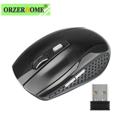 Mouse fără fir ORZERHOME 2.4GHz reglabil DPI Gaming 6 butoane Mouse optice cu receptor USB pentru computer accesorii PC