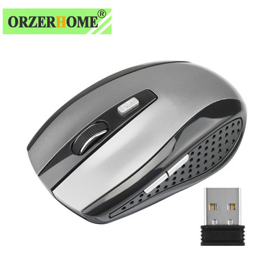 Mouse fără fir ORZERHOME 2.4GHz reglabil DPI Gaming 6 butoane Mouse optice cu receptor USB pentru computer accesorii PC
