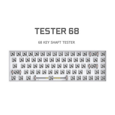 Kit tastatură mecanică personalizată GMK67, 66 + 1 taste, tastatură fără fir Bluetooth interschimbabilă la cald, structură de garnitură cu iluminare din spate RGB