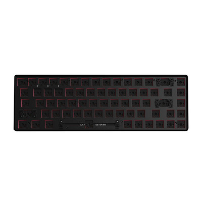 Kit tastatură mecanică personalizată GMK67, 66 + 1 taste, tastatură fără fir Bluetooth interschimbabilă la cald, structură de garnitură cu iluminare din spate RGB