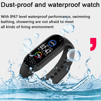 Νέο Έξυπνο ρολόι Ψηφιακό ανδρικό Γυναικείο Bluetooth Fitness Tracker Ρολόι Sport Heart Rate Blood Pressure για Android iOS Έξυπνο ρολόι