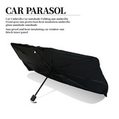 Nouă umbrelă de vară pentru mașină, parbriz, protecție UV, umbrelă de soare, fereastră din față, împiedică plierea umbrelei automate