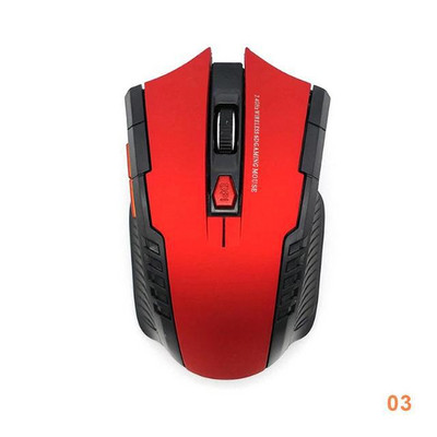 113 Mouse fără fir 2.4G Joc portabil Home Office Desktop Laptop Universal Color Fotoelectric