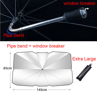 Parbriz auto Umbrelă de soare Umbrire față de mașină Umbrelă de soare Upgrade Auto Umbrelă de soare Tip de umbrelă pentru geamul mașinii Protecție solară de vară