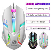 Mouse cu fir Limei S1 E-Sports LED Luminos cu iluminare din spate Mouse cu fir USB pentru desktop, laptop, mute, computer, birou, mouse pentru jocuri