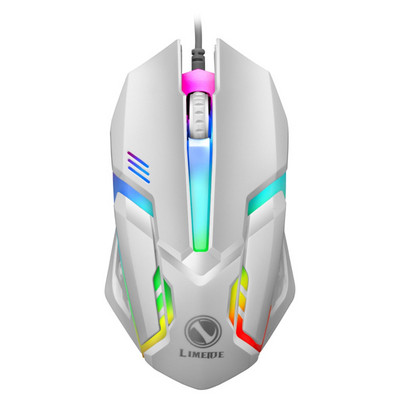 Mouse cu fir Limei S1 E-Sports LED Luminos cu iluminare din spate Mouse cu fir USB pentru desktop, laptop, mute, computer, birou, mouse pentru jocuri