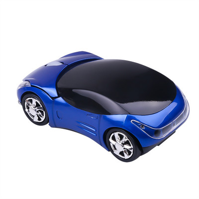 Mouse optic fără fir de 2,4 Ghz pentru computer, 1600 DPI, USB, modă, super lux, în formă de mașină, șoareci de joc pentru PC, laptop, portabil