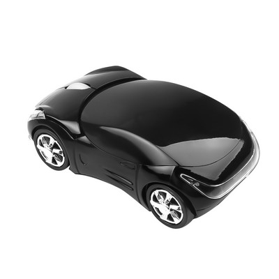 Mouse optic fără fir de 2,4 Ghz pentru computer, 1600 DPI, USB, modă, super lux, în formă de mașină, șoareci de joc pentru PC, laptop, portabil