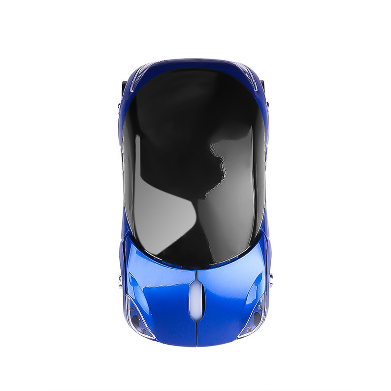 Mouse optic fără fir de 2,4 Ghz pentru computer, 1600 DPI, USB, modă, super lux, în formă de mașină, șoareci de joc pentru PC, laptop, portabil