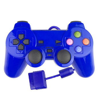 Жичен BT контролер за PS2 конзола Джойстик за PS2 геймпад