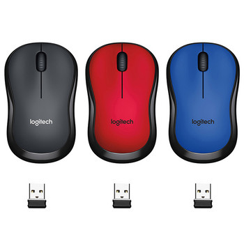 1PC M220 Wireless Gaming Mouse Висококачествена оптична ергономична мишка PC Game Mouse for Mac OS/Window Support Office Test