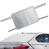 Κάλυμμα πίσω παρμπρίζ Πίσω παρμπρίζ Snow Ice Cover Car Windshield Snow Cover Αντιανεμικό κάλυμμα αντηλιακού για αυτοκίνητα Compact SUV
