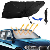 Αυτοκίνητο Sun Umbrella Shade Protection Parasol Vision Vision UV Potection For Peugeot 206 207 307 301 308 408 3008 508 Αξεσουάρ