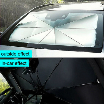Αυτοκίνητο Sun Umbrella Shade Protection Parasol Vision Vision UV Potection For Peugeot 206 207 307 301 308 408 3008 508 Αξεσουάρ