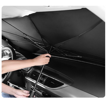 Αυτοκίνητο Sun Umbrella Shade Protection Parasol Vision Vision UV Potection For Peugeot 206 207 307 301 308 408 3008 508 Αξεσουάρ