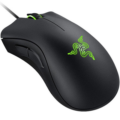 Razer DeathAdder Standard Edition Mouse pentru jocuri pentru PC fără fir cu fir Alb-negru Nou Viper Standard Edition 6400 DPI