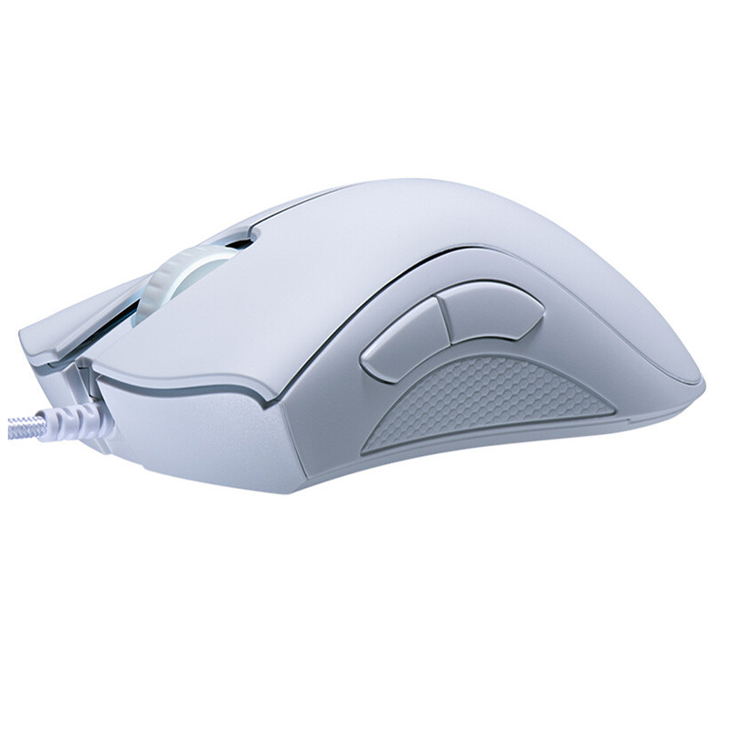 Razer DeathAdder Standard Edition Mouse pentru jocuri pentru PC fără fir cu fir Alb-negru Nou Viper Standard Edition 6400 DPI