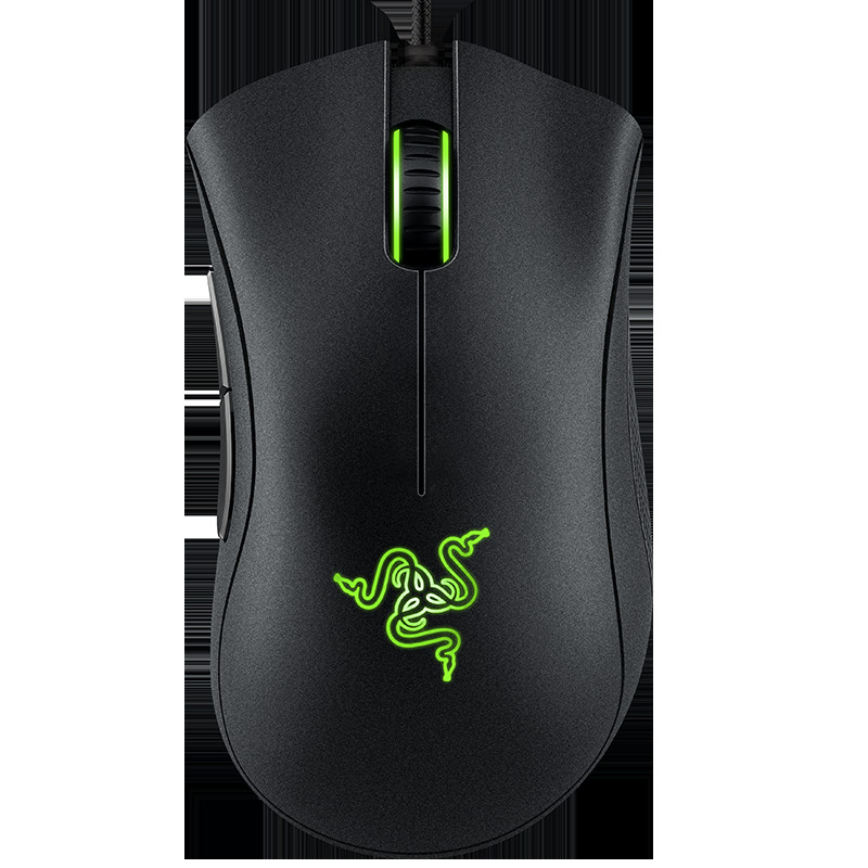 Razer DeathAdder Standard Edition Mouse pentru jocuri pentru PC fără fir cu fir Alb-negru Nou Viper Standard Edition 6400 DPI