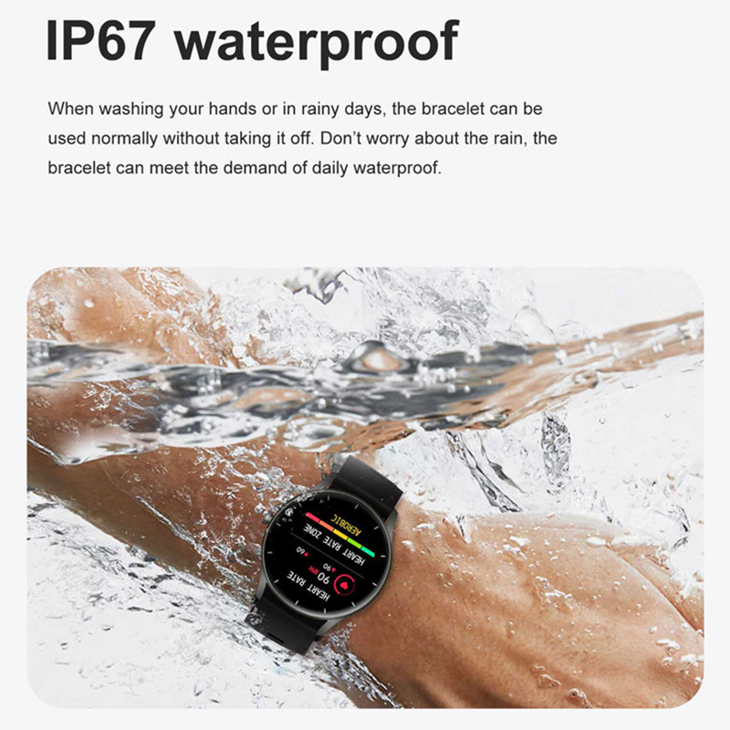 ChiBear 2022 Nou Bluetooth Call Smart Watch Barbati Ceas Sport Fitness IP67 Impermeabil pentru Android ios Smartwatch Barbati + cutie