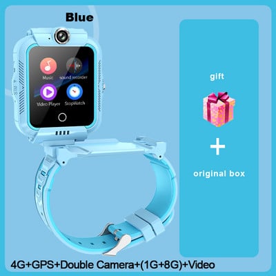 4G dječji pametni telefon sat GPS WIFI LBS pozicija 1GB+8G rotacija kamere vodootporan SOS HD video poziv APLIKACIJA za dijete Instalacija pametnog sata