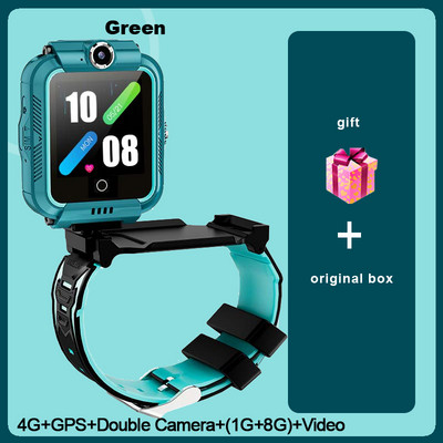 4G dječji pametni telefon sat GPS WIFI LBS pozicija 1GB+8G rotacija kamere vodootporan SOS HD video poziv APLIKACIJA za dijete Instalacija pametnog sata
