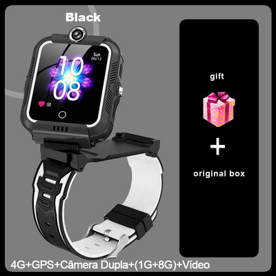 4G dječji pametni telefon sat GPS WIFI LBS pozicija 1GB+8G rotacija kamere vodootporan SOS HD video poziv APLIKACIJA za dijete Instalacija pametnog sata