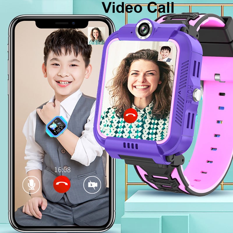 4G dječji pametni telefon sat GPS WIFI LBS pozicija 1GB+8G rotacija kamere vodootporan SOS HD video poziv APLIKACIJA za dijete Instalacija pametnog sata