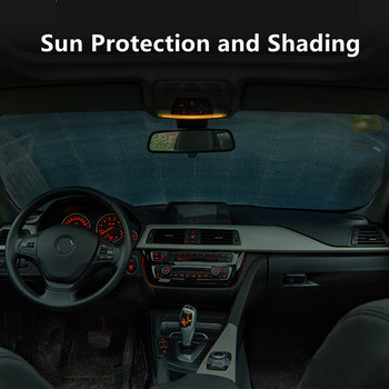 140 см предно стъкло на кола, сгъваем сенник, козирка, капак, рефлектор, преносим дишащ екран против UV защита, безплатна доставка