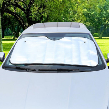 Сенници за предното стъкло на автомобила Блокови завеси Сребърен плат Оксфорд Сенници за автомобил Слънчеви прозорци за преден рефлектор Аксесоари за екстериора на автомобила
