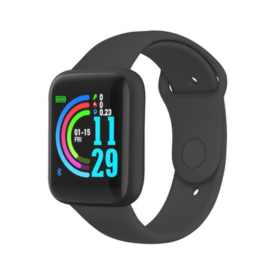 Έξυπνο ρολόι Y68 D20 Pro Bluetooth Fitness Tracker Αθλητικό ρολόι Μόνιτορ καρδιακού παλμού Έξυπνο βραχιόλι για Android IOS
