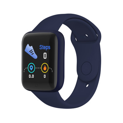 Έξυπνο ρολόι Y68 D20 Pro Bluetooth Fitness Tracker Αθλητικό ρολόι Μόνιτορ καρδιακού παλμού Έξυπνο βραχιόλι για Android IOS