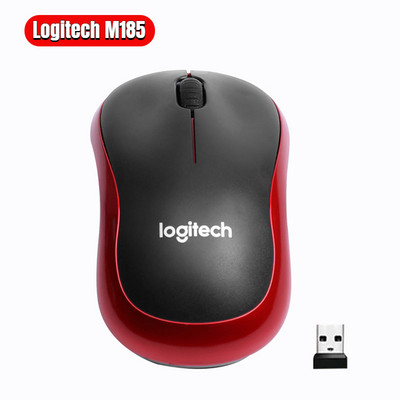 Logitech M330/M185 Ασύρματο ποντίκι Αθόρυβο ποντίκι 2,4 GHz USB 1000DPI Οπτικό ποντίκι για το σπίτι γραφείου με χρήση υπολογιστή/laptop ποντικιού Gamer