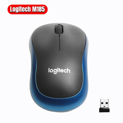 Logitech M330/M185 Ασύρματο ποντίκι Αθόρυβο ποντίκι 2,4 GHz USB 1000DPI Οπτικό ποντίκι για το σπίτι γραφείου με χρήση υπολογιστή/laptop ποντικιού Gamer