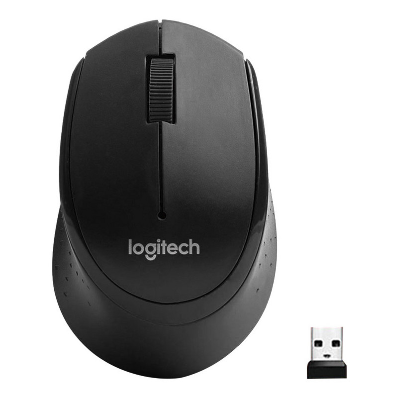 Logitech M330/M185 Ασύρματο ποντίκι Αθόρυβο ποντίκι 2,4 GHz USB 1000DPI Οπτικό ποντίκι για το σπίτι γραφείου με χρήση υπολογιστή/laptop ποντικιού Gamer