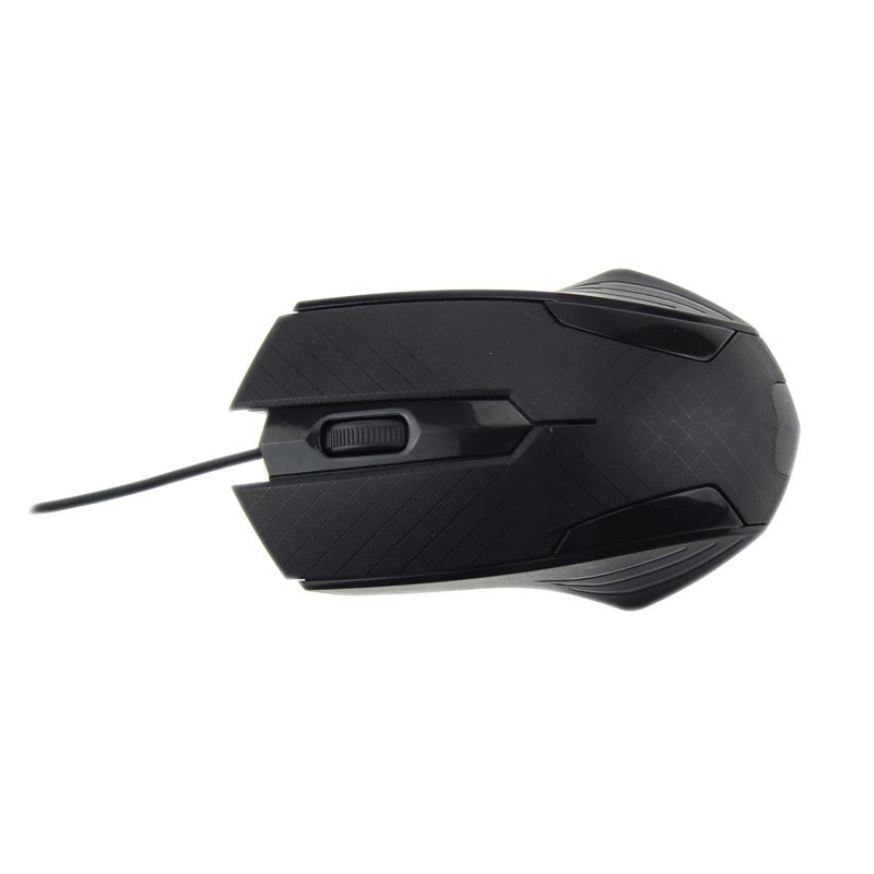 Strapabíró vezetékes játékegér Ergonómiai kialakítás USB 3 gombos optikai kerék Csúszásgátló, fagyos PC Pro laptop játékos számítógéphez