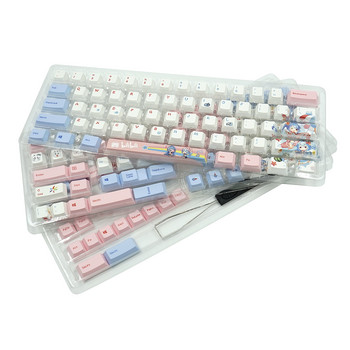 140 клавиша Cherry Profile PBT Dye-Sub Keycaps Bilibili Custom Keycap Set е подходящ за механична клавиатура за игри MX Switch