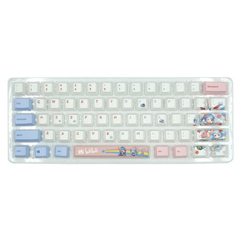 140 клавиша Cherry Profile PBT Dye-Sub Keycaps Bilibili Custom Keycap Set е подходящ за механична клавиатура за игри MX Switch