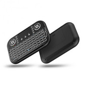 A8 Mini Bluetooth billentyűzet 2,4 GHz-es kettős módú kézi fogólap háttérvilágítású egér érintőpad távirányító Windows Androidhoz
